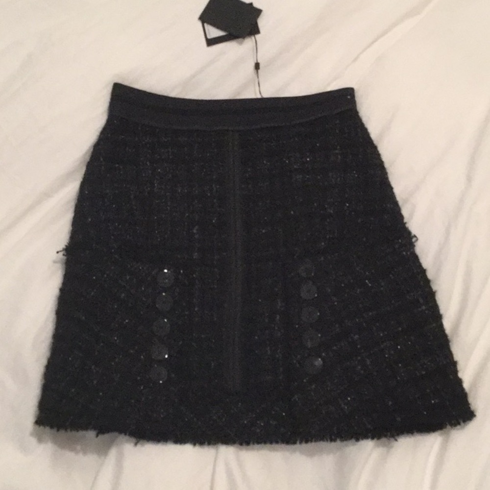 Alexander Wang tweed skirt size 2